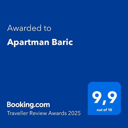 Apartman Baric Севид Экстерьер фото